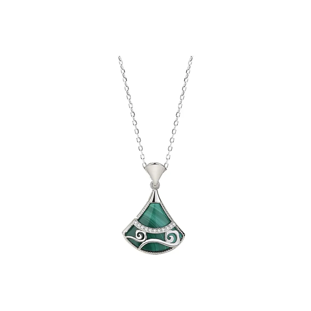 Long Fu Malachite Necklaces Women's