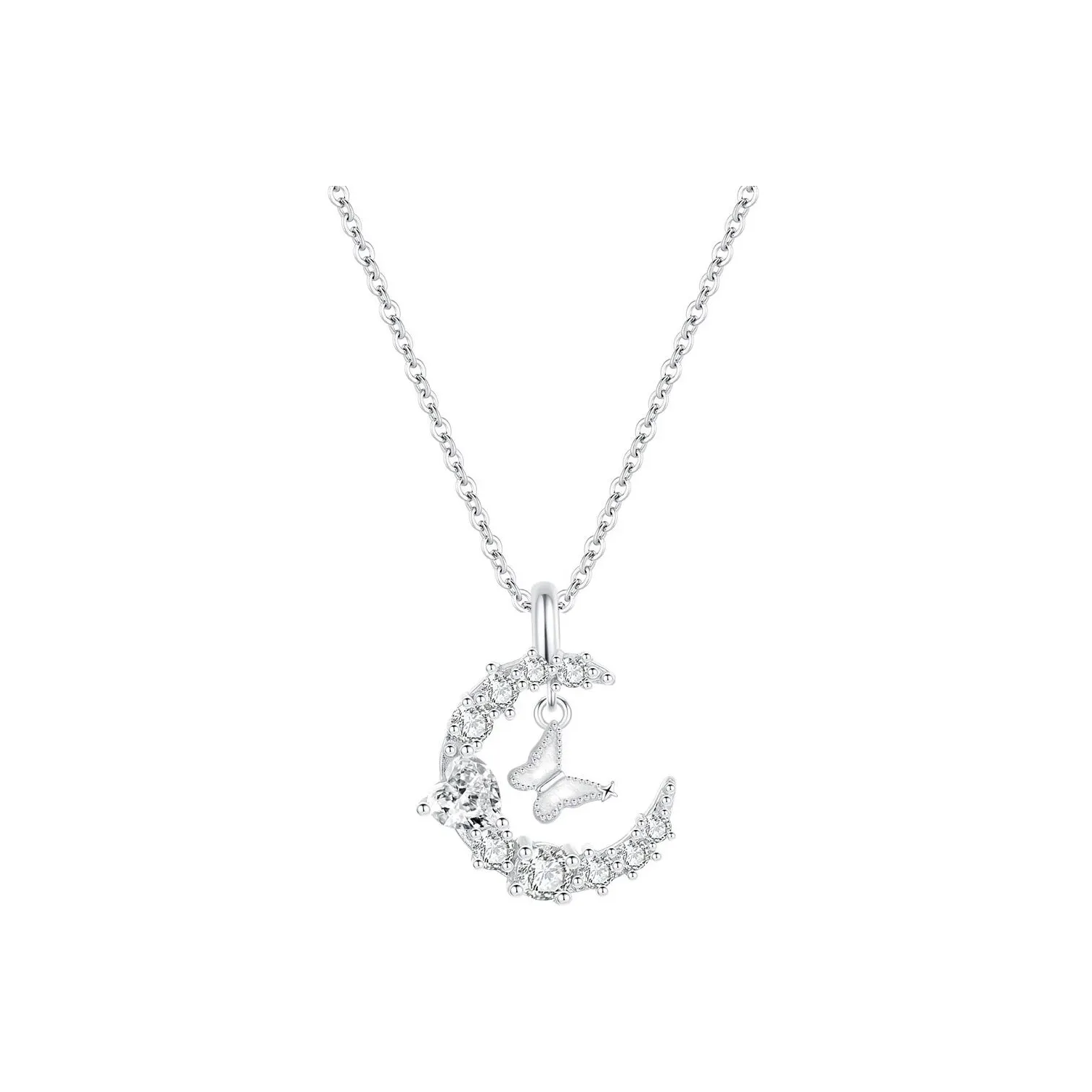 ERROR Sterling Silver Necklaces Women's