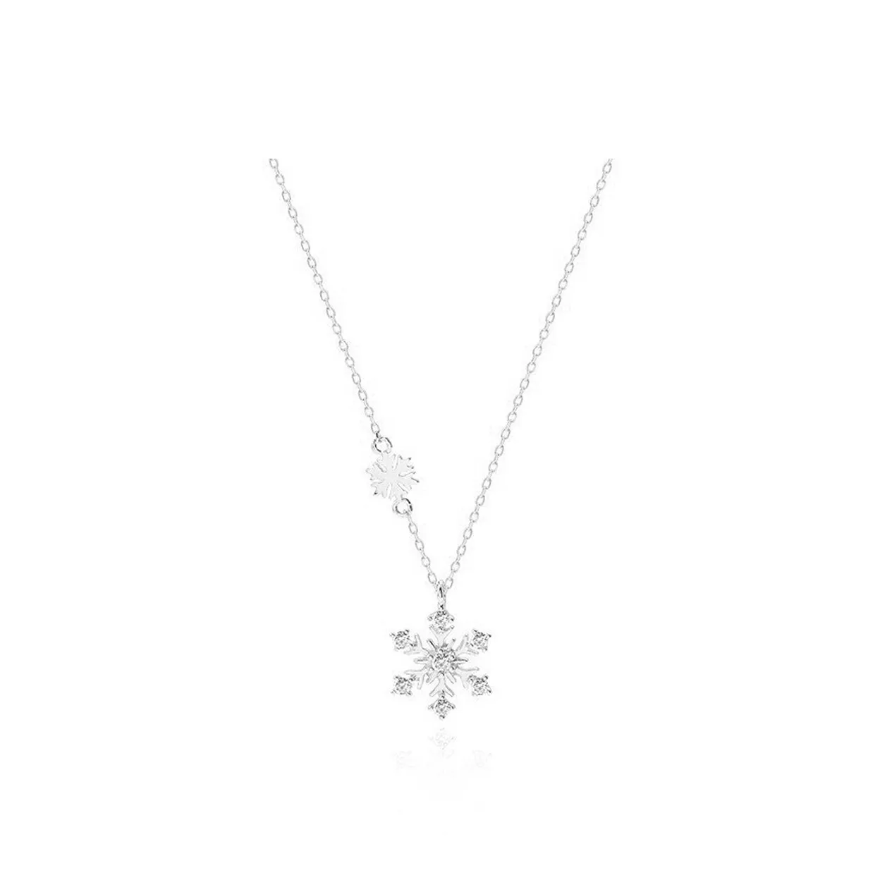 Asia Star S925 Silver Necklaces Women's