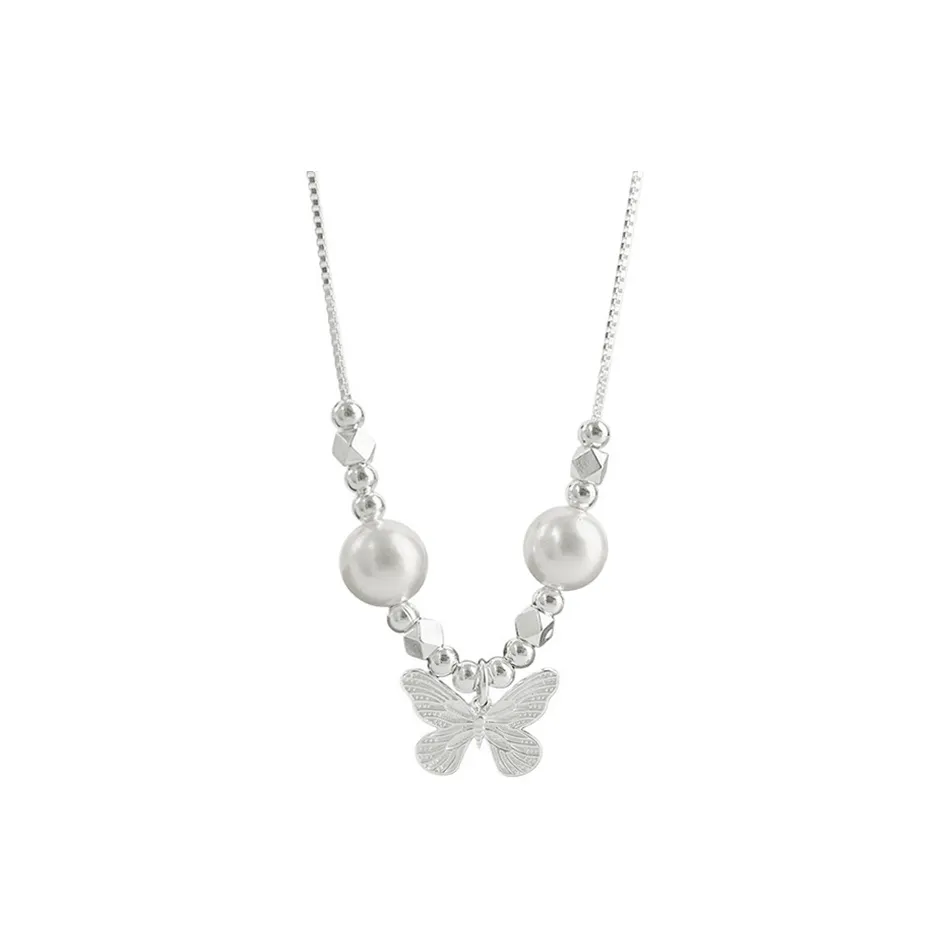 LIPSW 999 Fine Silver Necklaces Women's