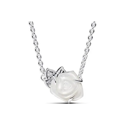 Pandora 925 Sterling Silver Necklaces Women's Silver