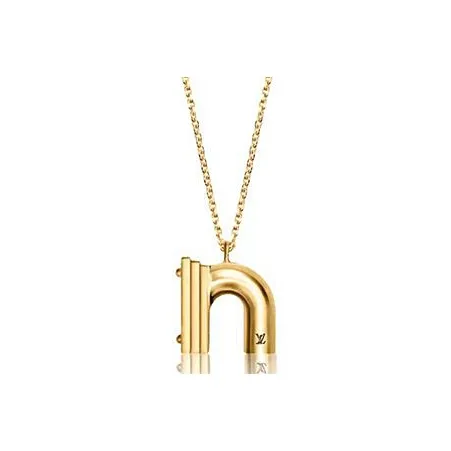 Lv Lv & Me Necklace Letter N