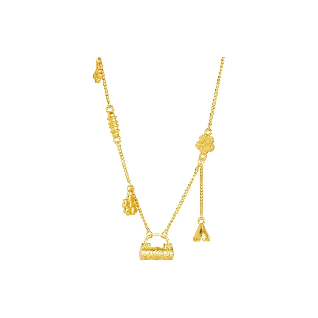 NATURALLYJOJO Роскошь Высококачественное ощущение Элегантный модный Коммутирование Универсальные ожерелья Женские Золотой