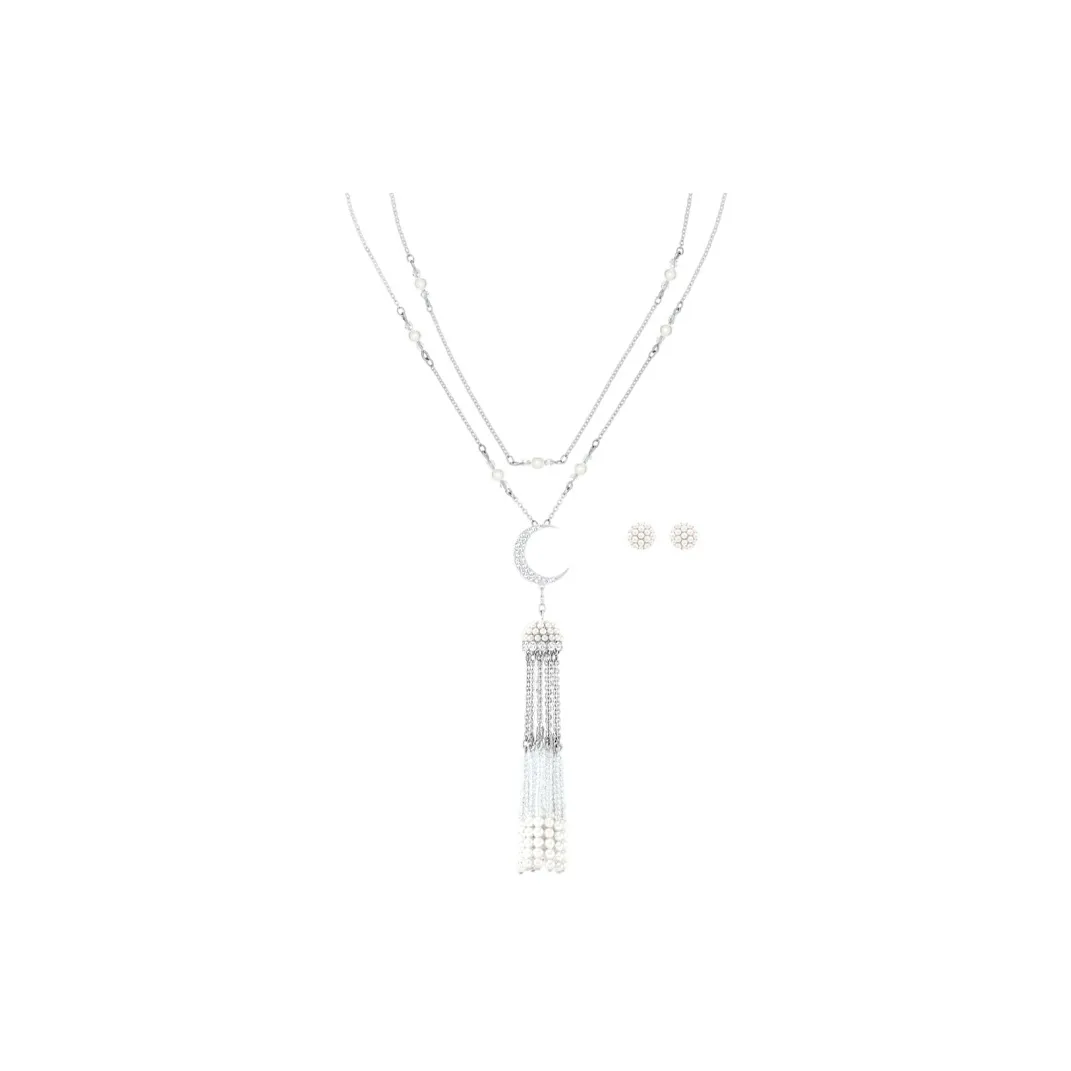 Swarovski Necklaces Women's White Gold Plated