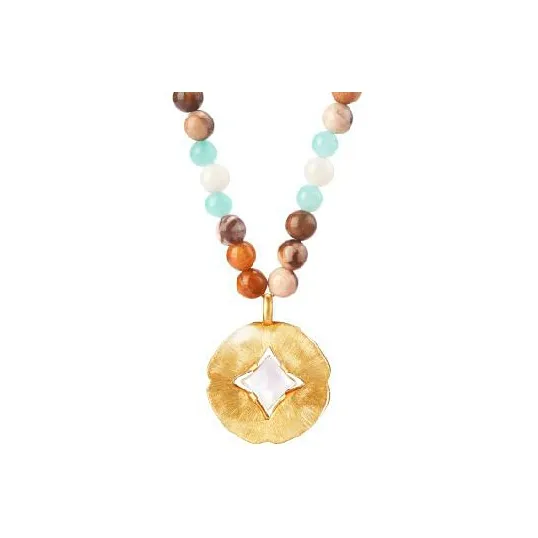 BAODEYI 18K Gold Plated Copper Necklaces Unisex