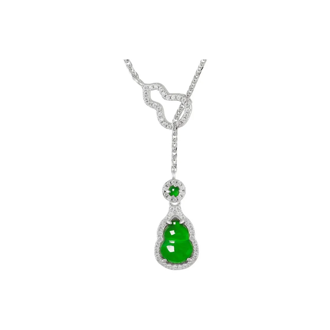 Princess Cui Glutinous Jade Necklaces Women's