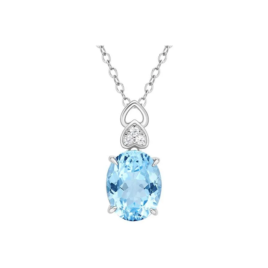 ME LUXE S925 Silver Vintage Elegant Sweet Style Elegance Fashion Versatile Pendant Women's