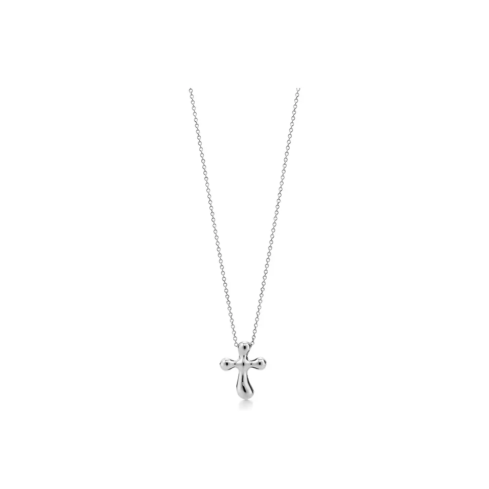 TIFFANY & CO. 925 Sterling Silver Necklaces Women's Silver