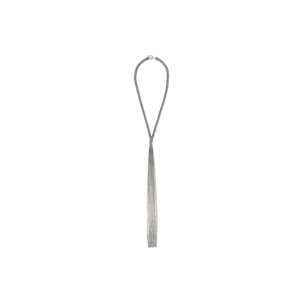 Brunello Cucinelli Necklaces Unisex Silver