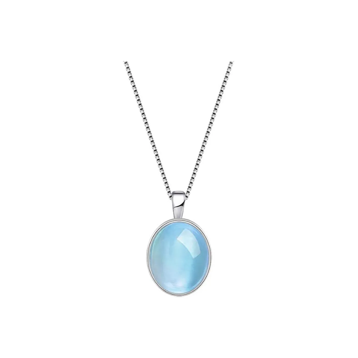 AIDO STUDIO S925 Silver Necklaces Women's Collarbone Chain Girl Best Friend Birthday Gift