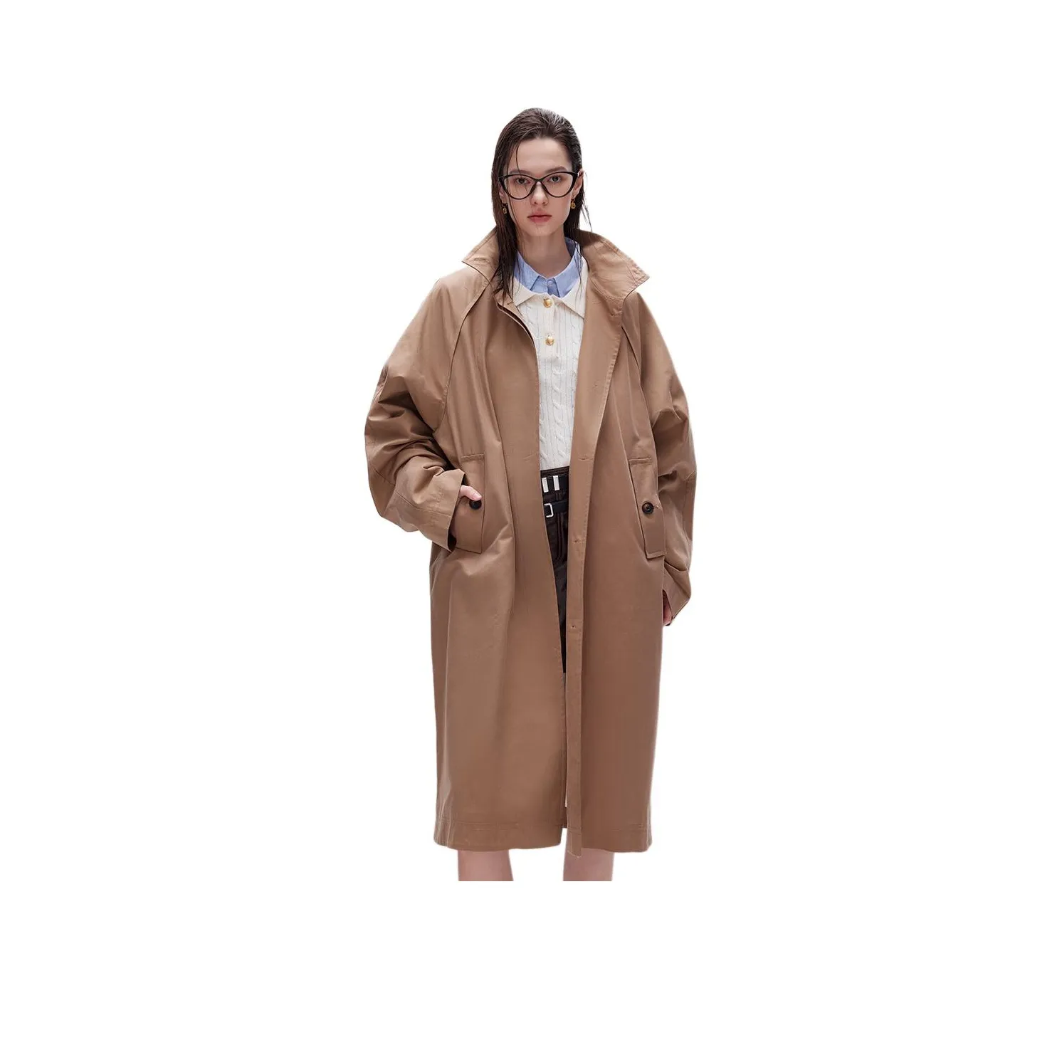 ONLY Trench Coats Women's E13 Tan