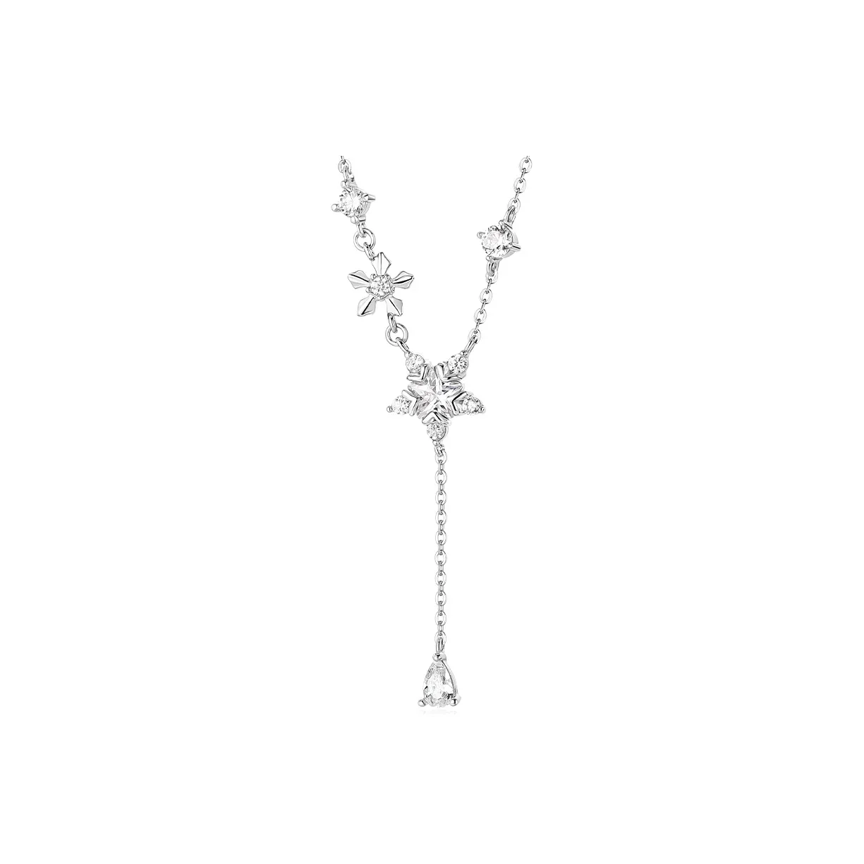 KADER 925 Sterling Silver Necklaces Women's Silver, Good Luck Love Confession Box