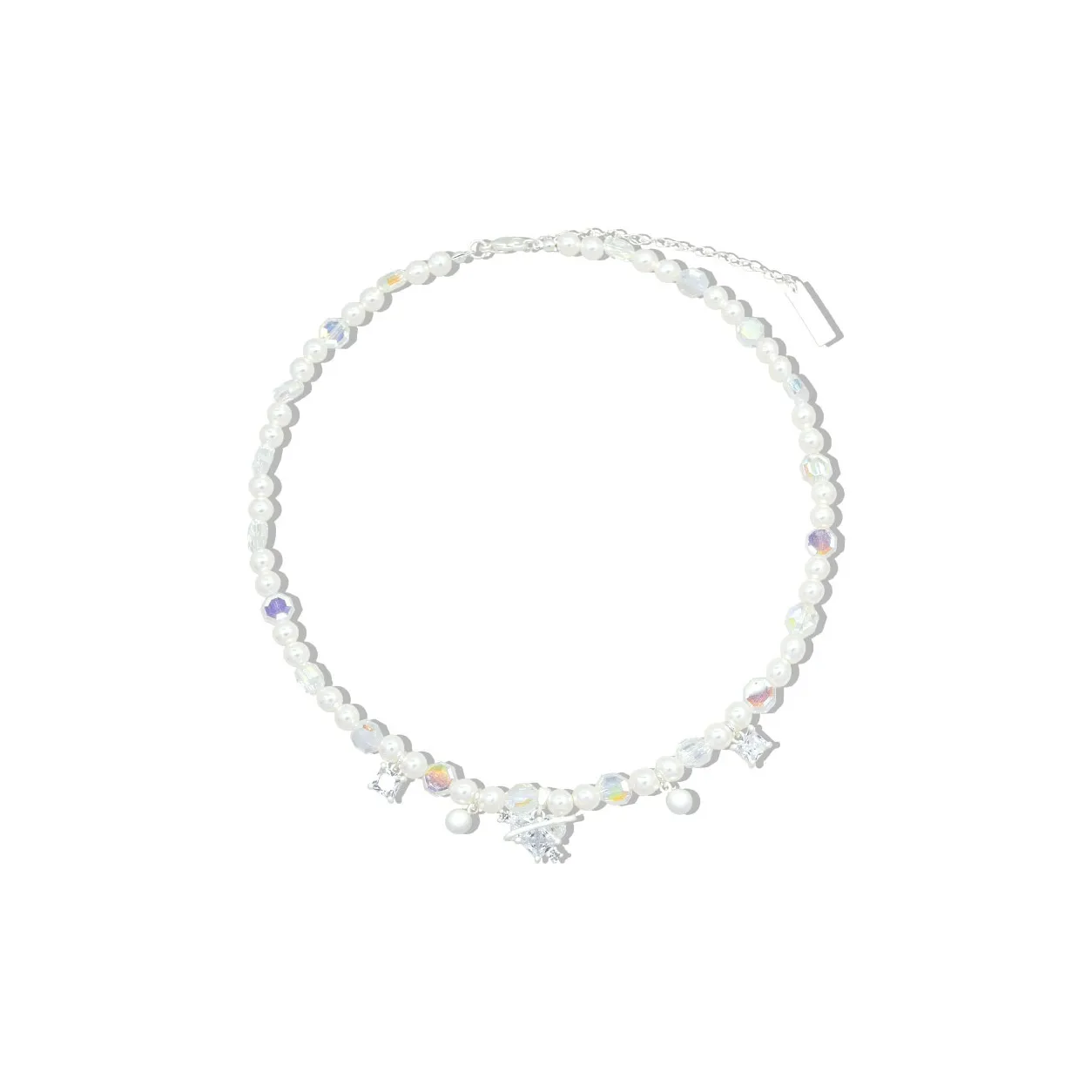 AWE Artificial Pearl Necklace Luxury Niche Collarbone Chain Premium Feel Women's