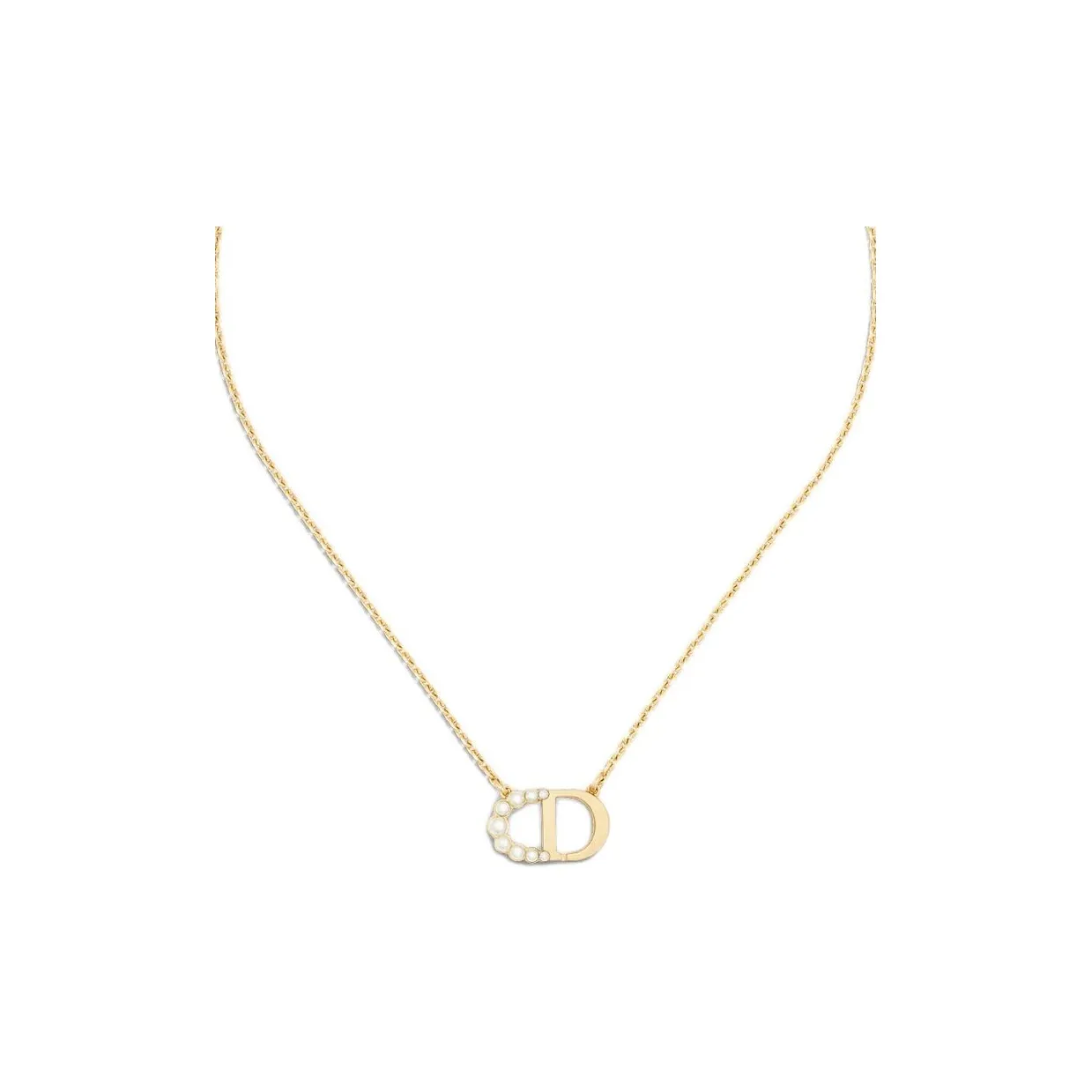 DIOR Metal Necklaces Women's Gold