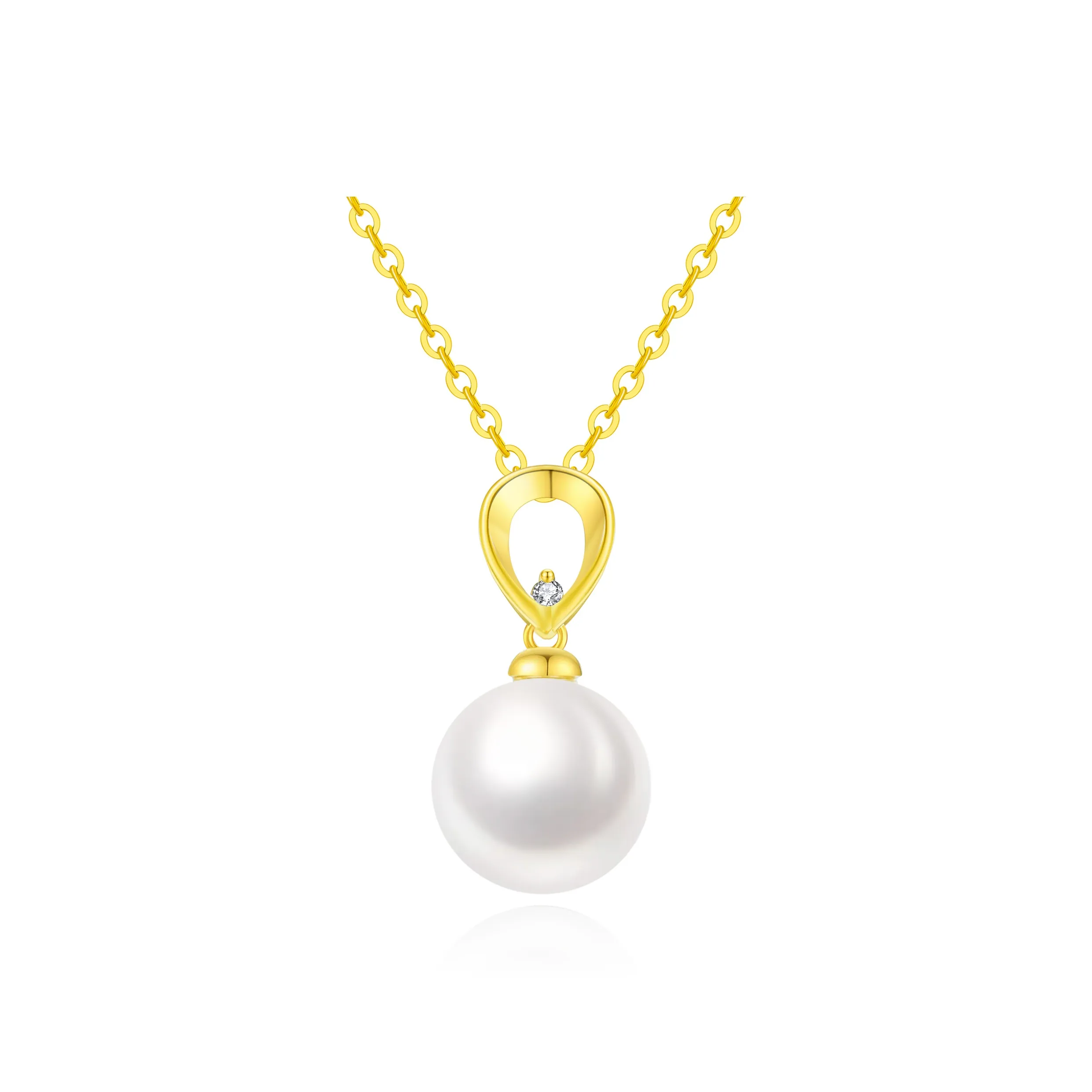 Lao Feng Xiang S925 Silver Necklaces Women's