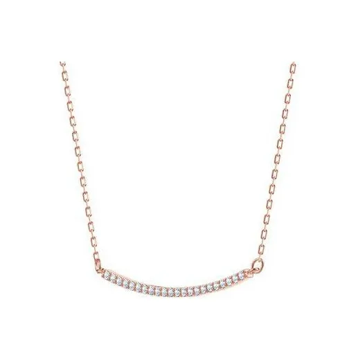 Swarovski Розовое золото с покрытием кристалл Swarovski ожерелья женские