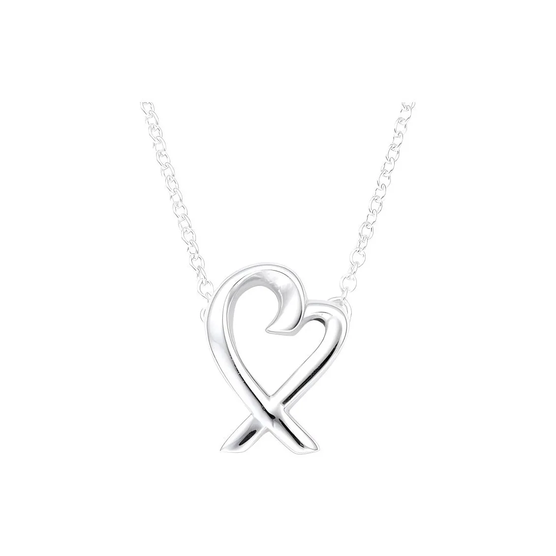 TIFFANY & CO. Paloma Picasso 925 Sterling Silver Necklaces Women's