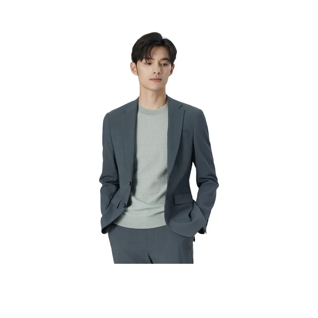 ZIOZIA Бизнес-костюм мужской армейский зеленый