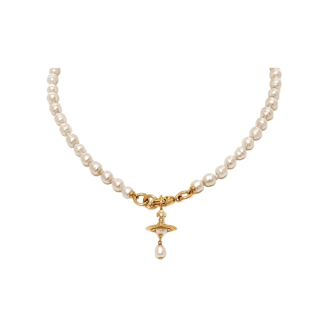 Vivienne Westwood Orb-detail Pearl Necklace