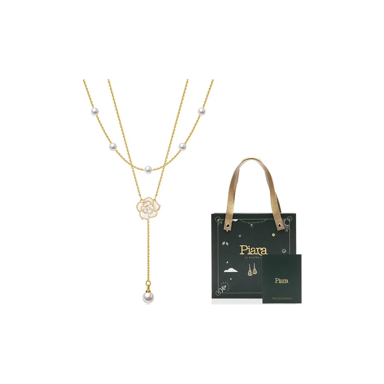 PIARA Faux Pearl Necklaces Women's