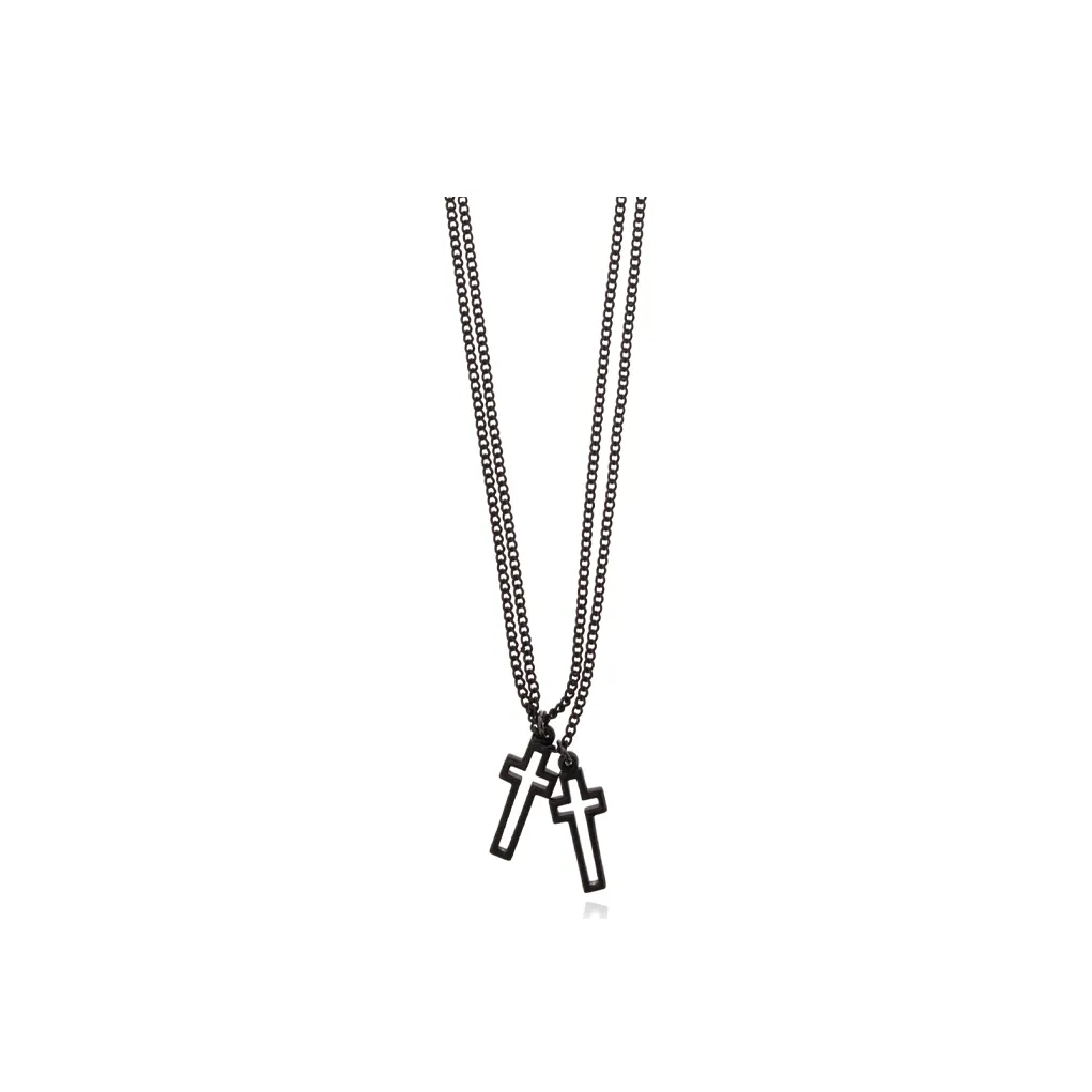 DSQUARED 2 Cross Pendant Jesus Necklace