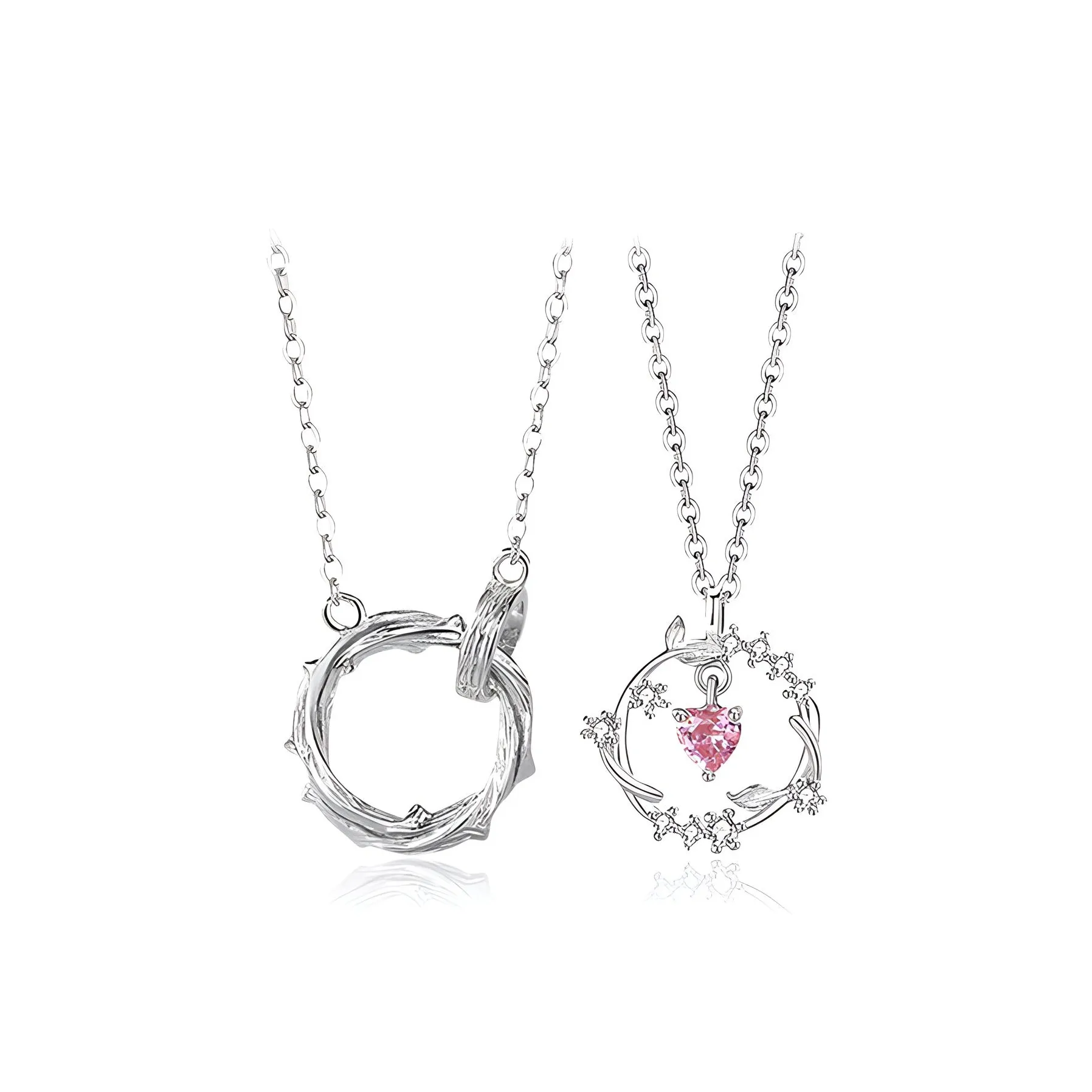 GIFU Циркон Сплав Ожерелье Унисекс