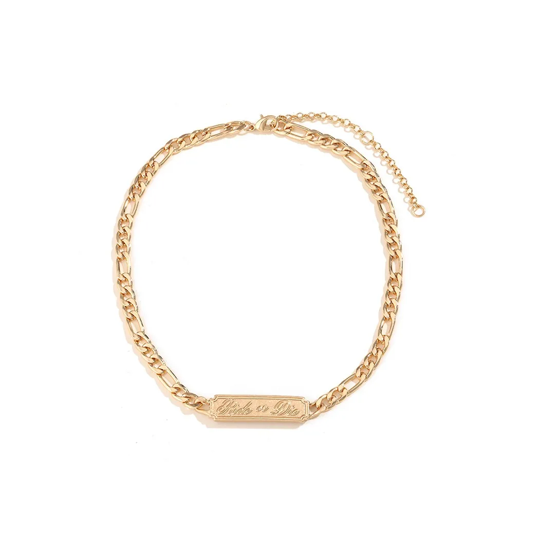 KING OF BLING Сплав Ожерелья Женские