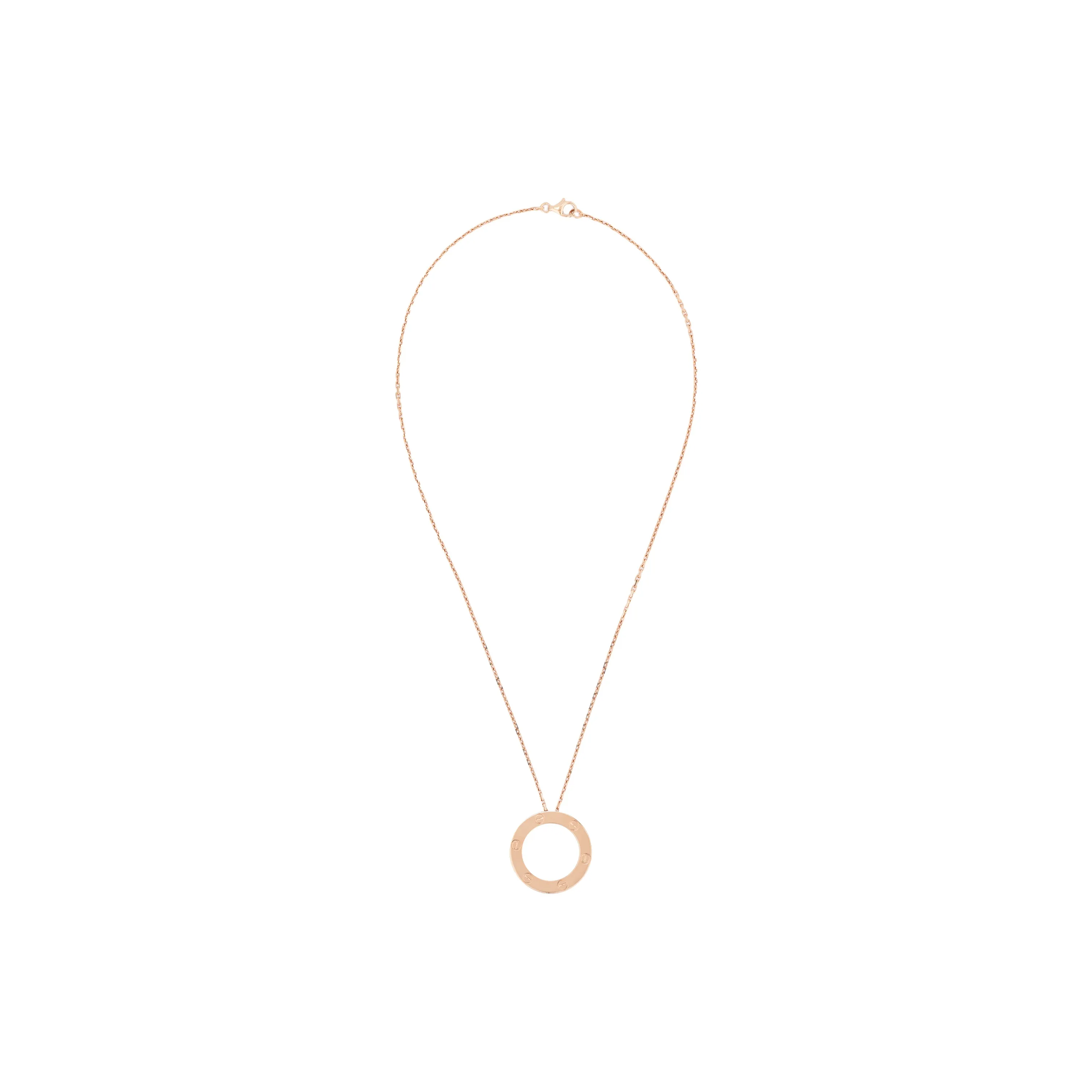 Cartier 2010s Love Circle Necklace