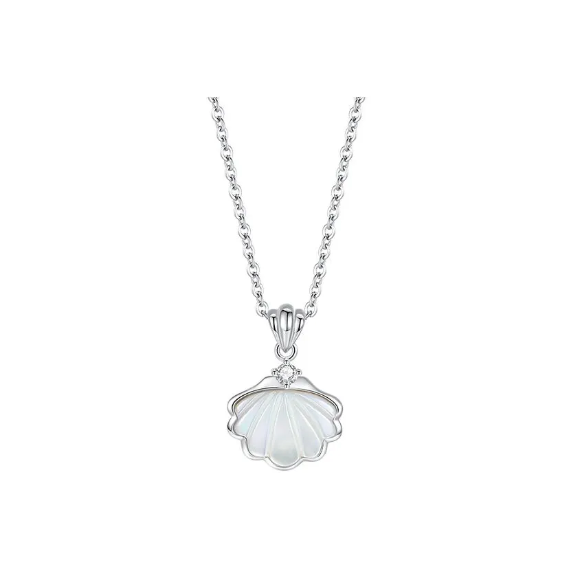 KADER S925 Silver Set With Diamonds Necklaces Women's