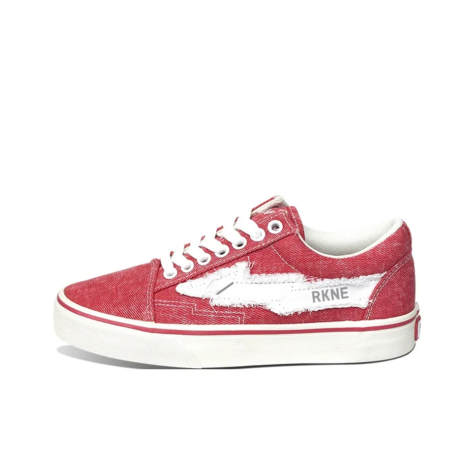 REVENFE X SPOTM x BURNING FLAME Slip Resistant And Breathable Low Top Canvas Shoes Unisex