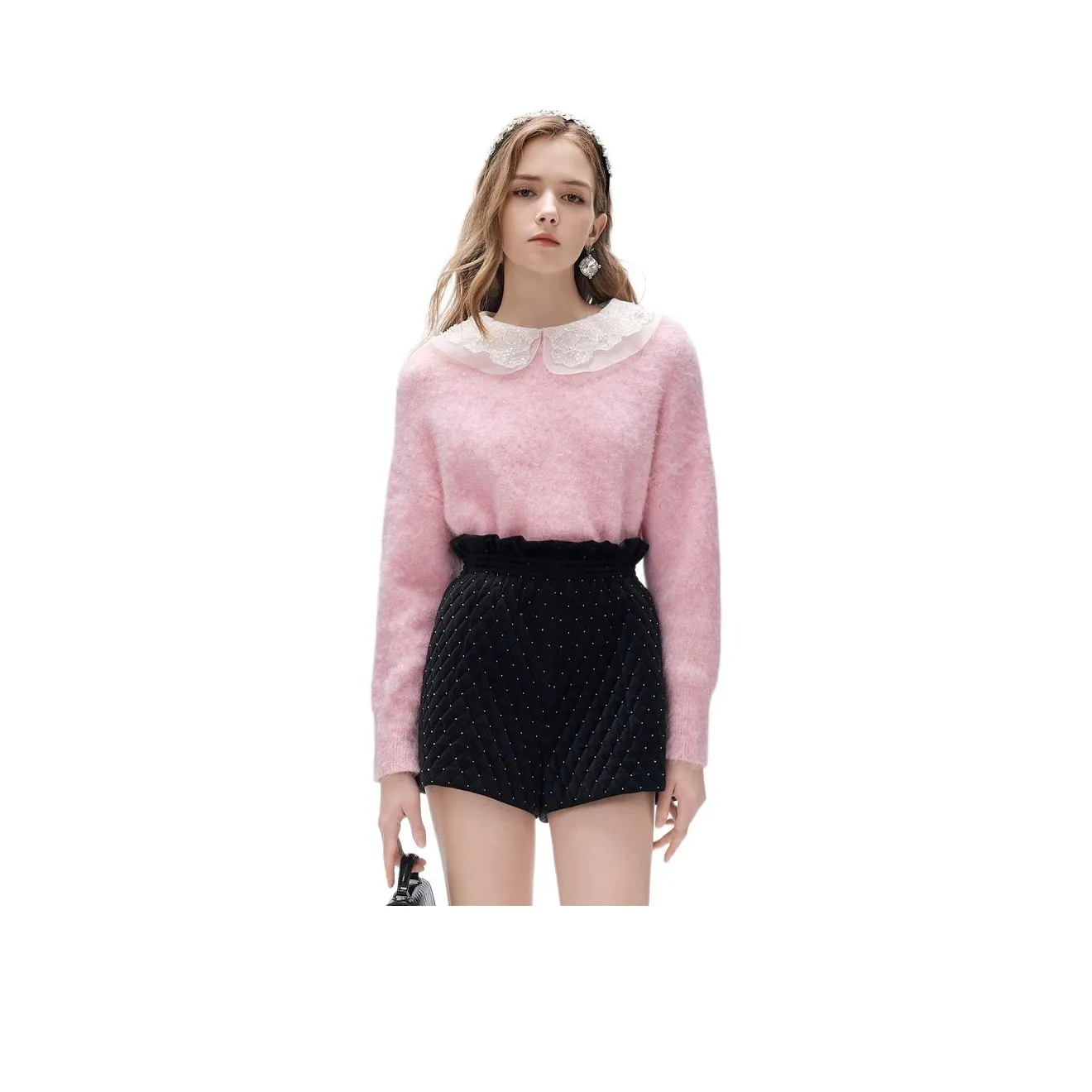 JORYAweekend Повседневные шорты Женские Черные