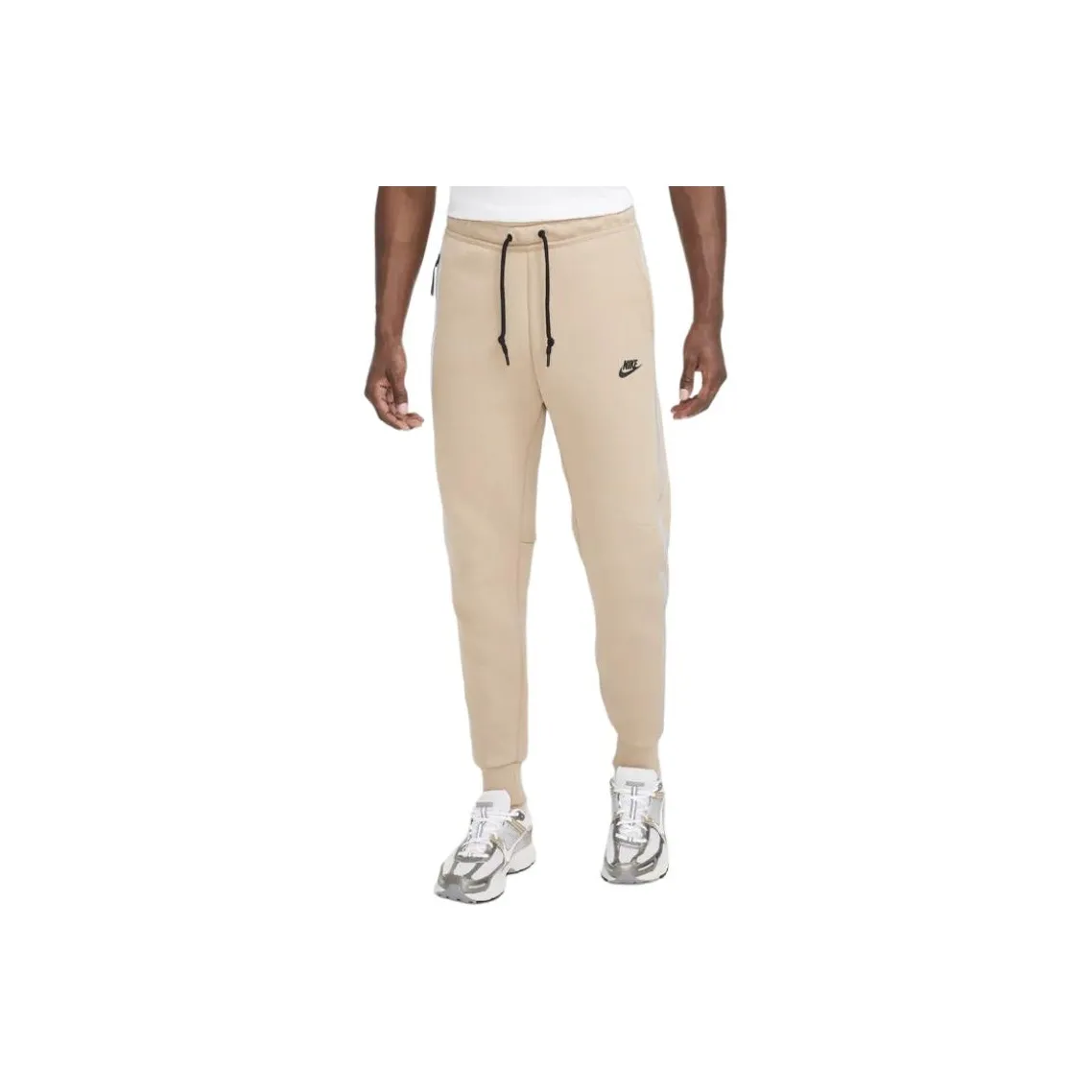 Nike Knitted Sweatpants Men's Beige