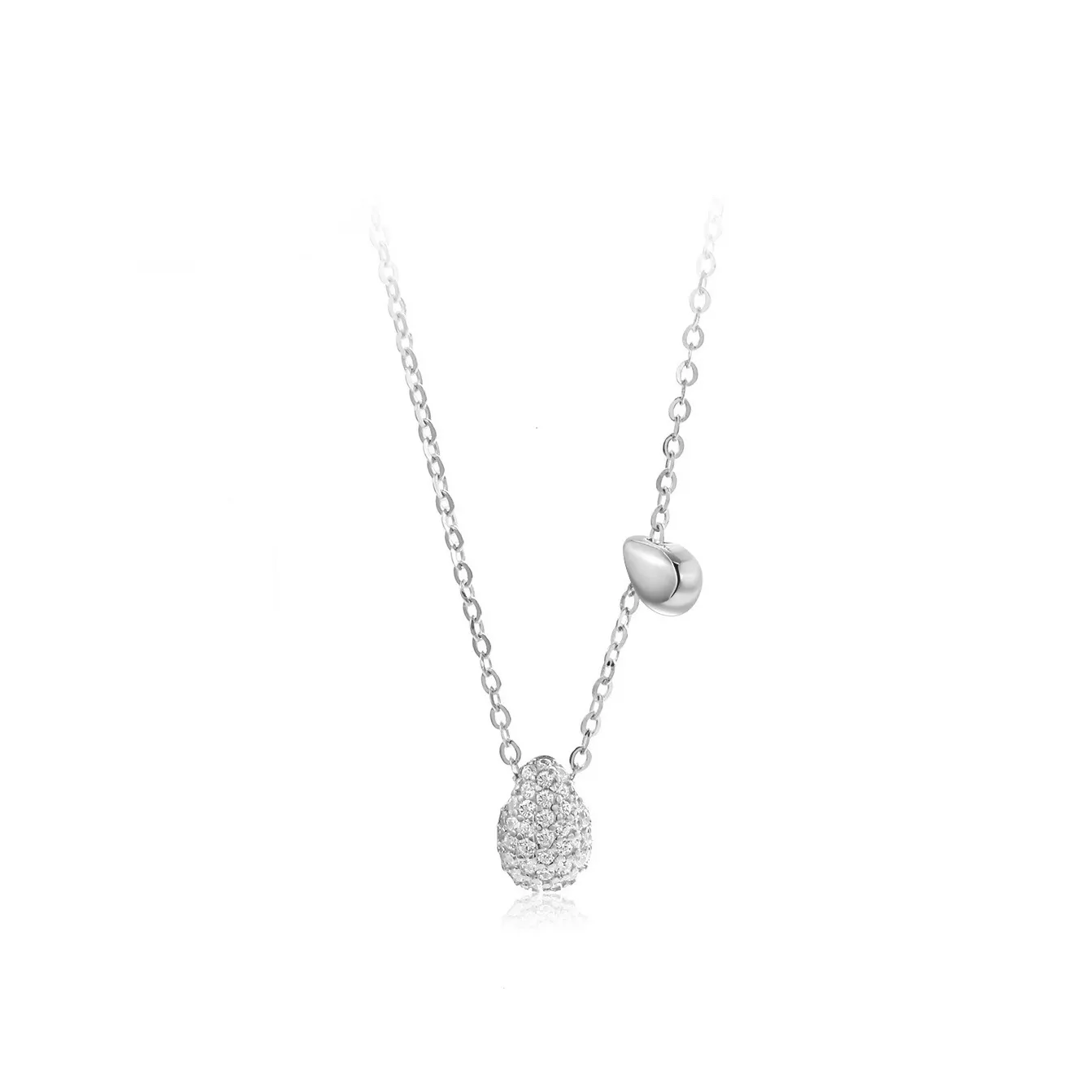 Hi There S925 Silver Necklaces Women's