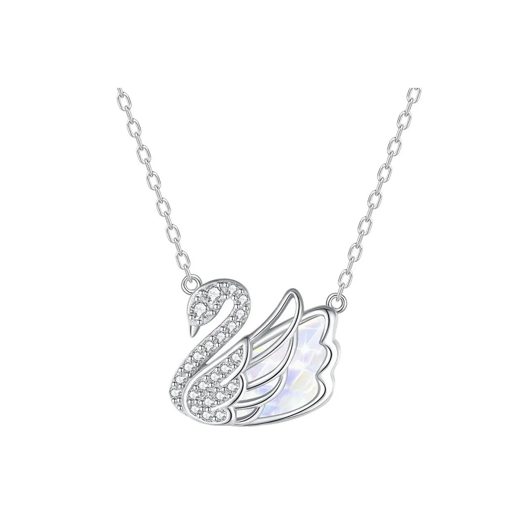 MISS TOOYA S925 Silver Necklaces Women's Silver