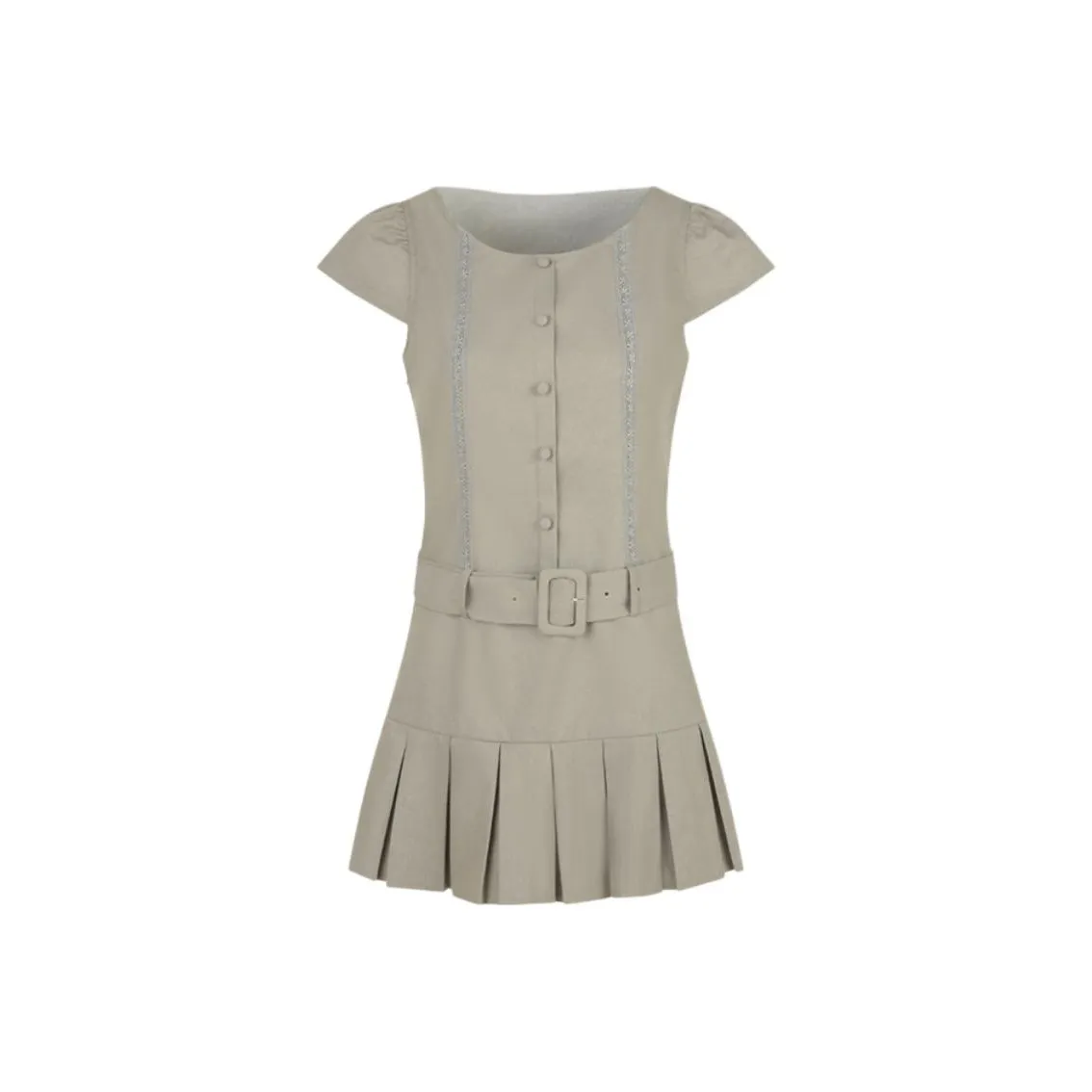 Omont Короткий рукав Платье Женское