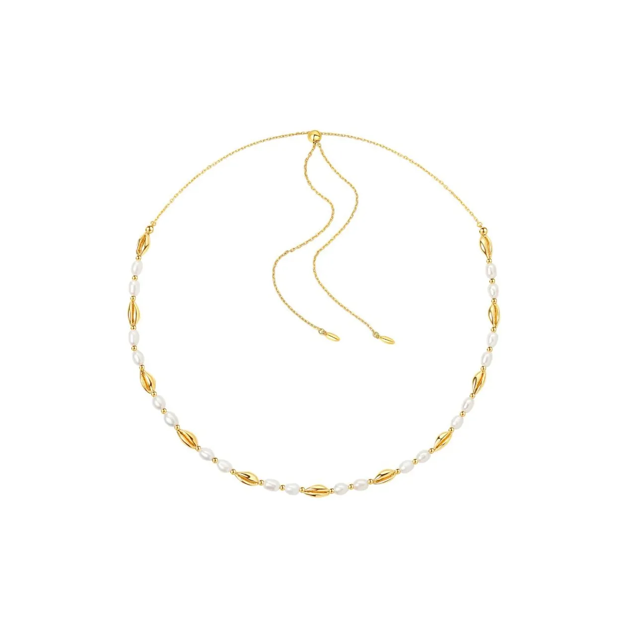 BABYBEI Чокер Baroque Pearl Элегантный Универсальный Элегантность Стильный Ожерелья Женские