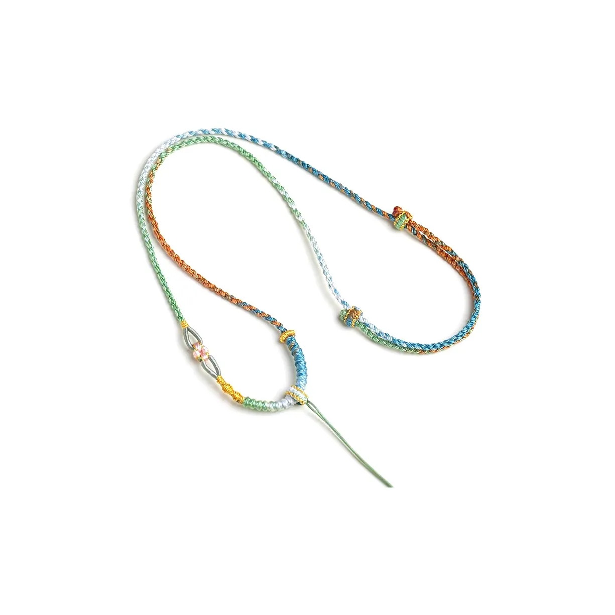 Moon Jewelry Плетеные Ожерелья из Веревки Унисекс