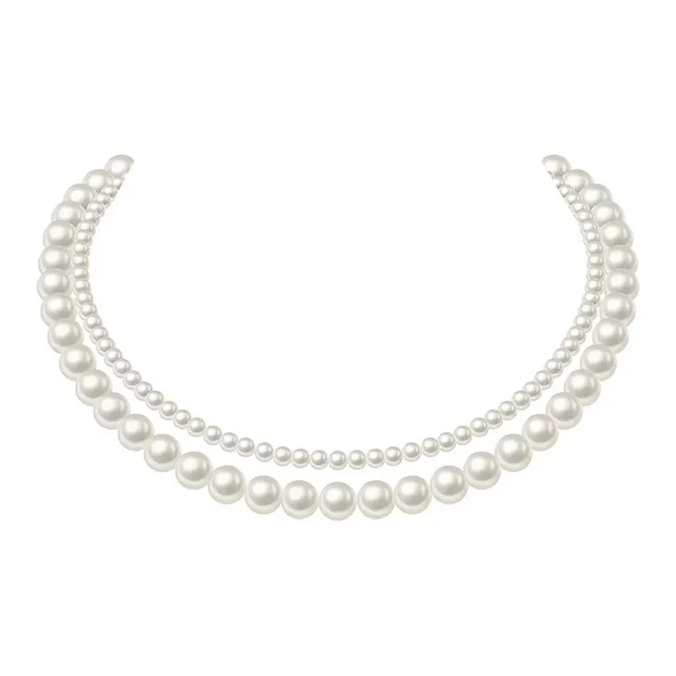 NATURALLYJOJO Искусственная жемчужина Ожерелье Девушка Bestie Аксессуары Женские Роскошь Нишевый Премиум Ожерелье на ключицу