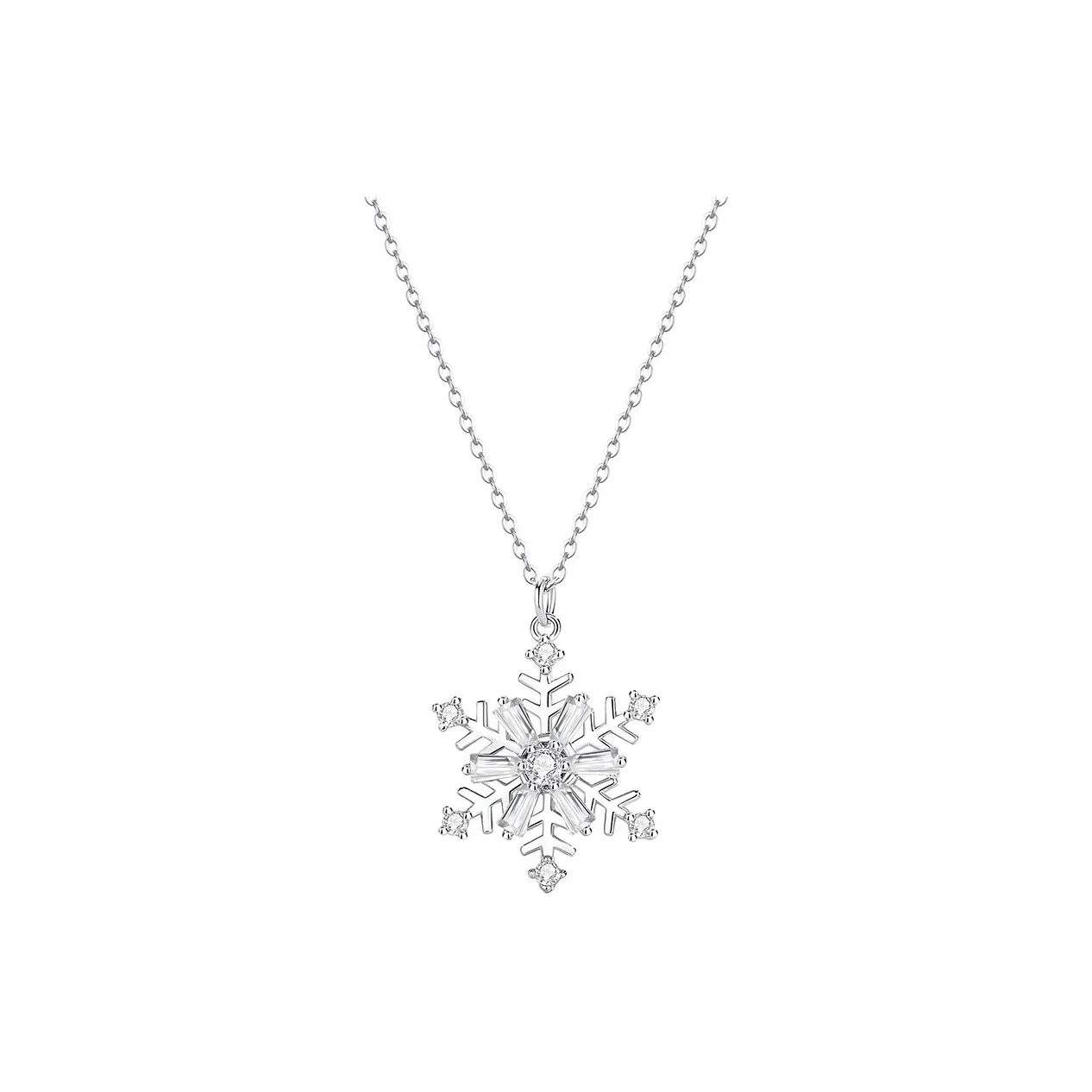 7℃ Sterling Silver Necklaces Unisex