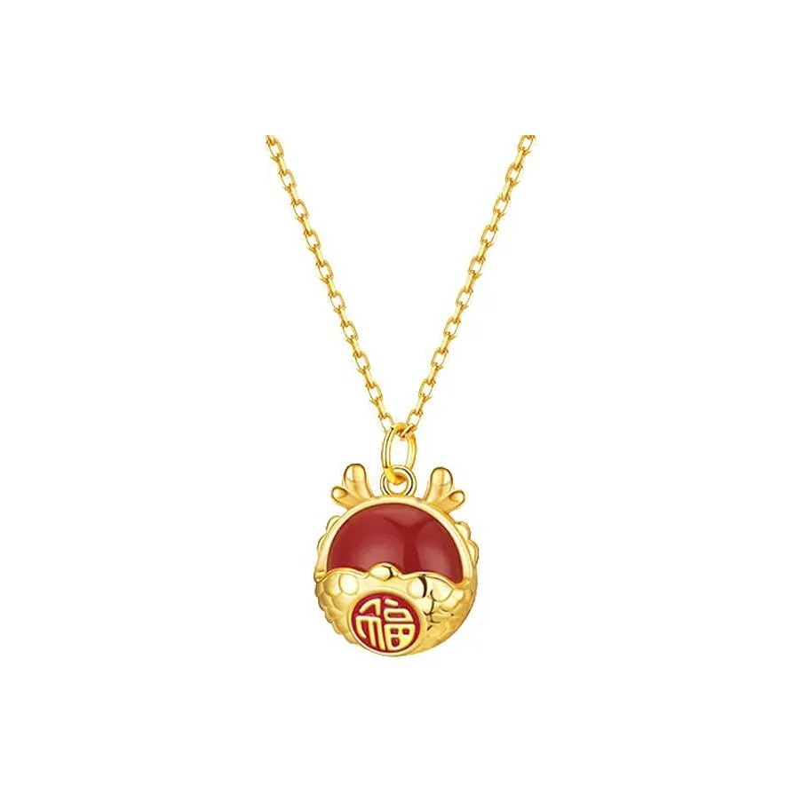 Best Wishes Agate Jade Necklaces Women's