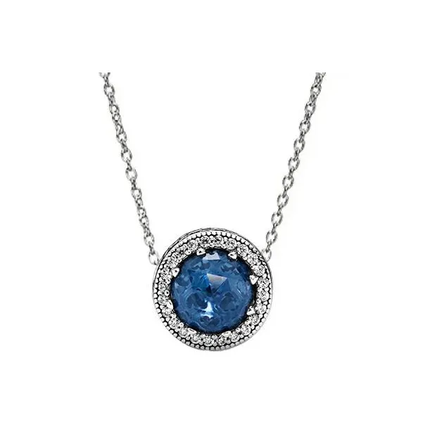 Pandora 925 Sterling Silver Necklaces Women's Silver