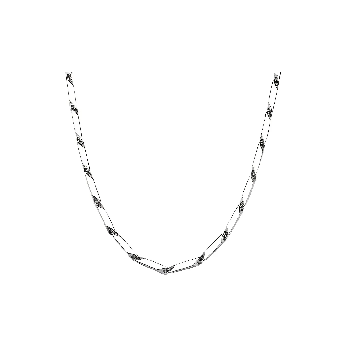 GUDUD Титановые стальные ожерелья мужские