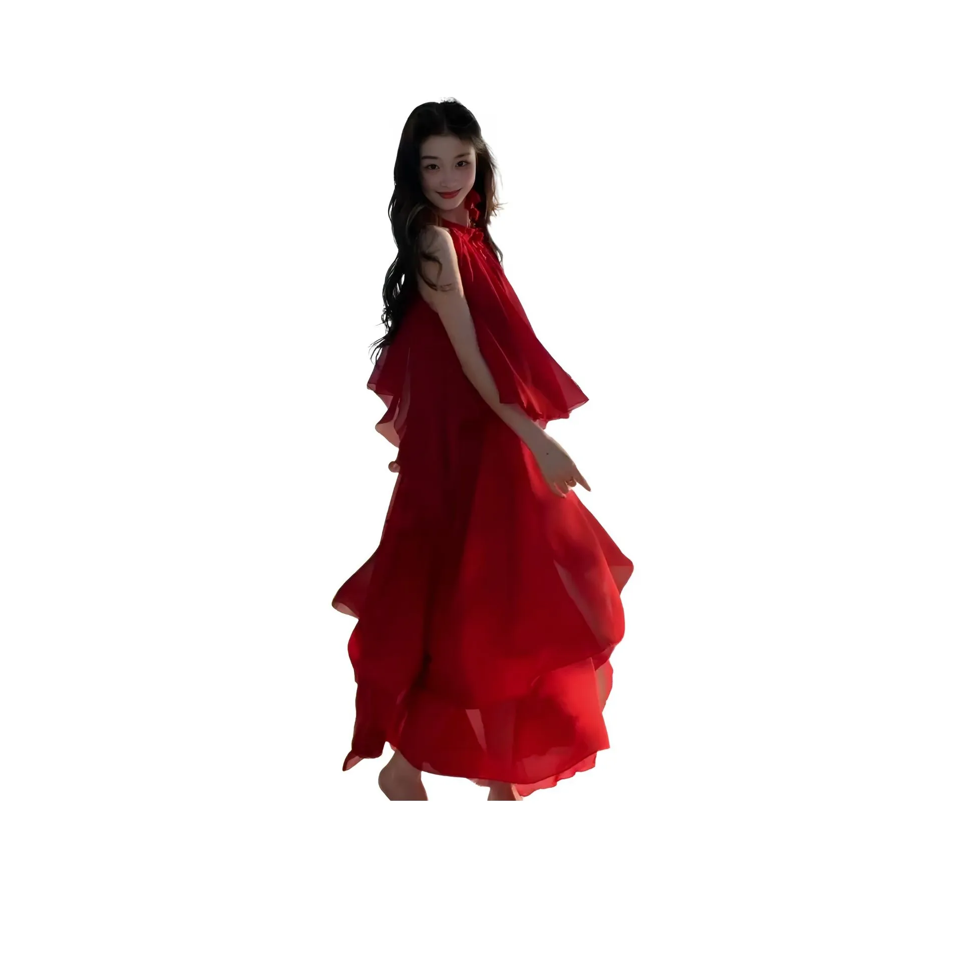 LAKESI Красный Женские Слиплатья