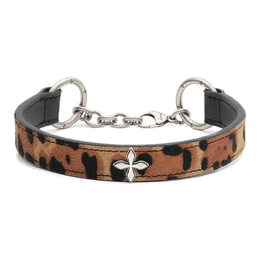 SMFK Воловья кожа синтетическая кожа ожерелья женские оригинальный леопардовый принт