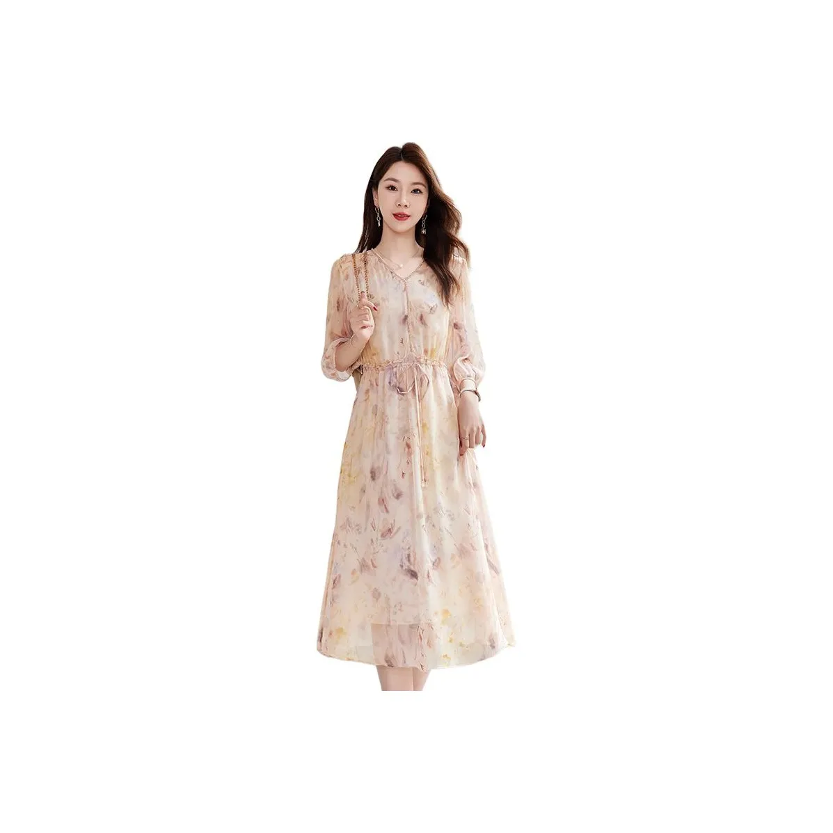 Ink Beauty Short Sleeved Dress Women's
