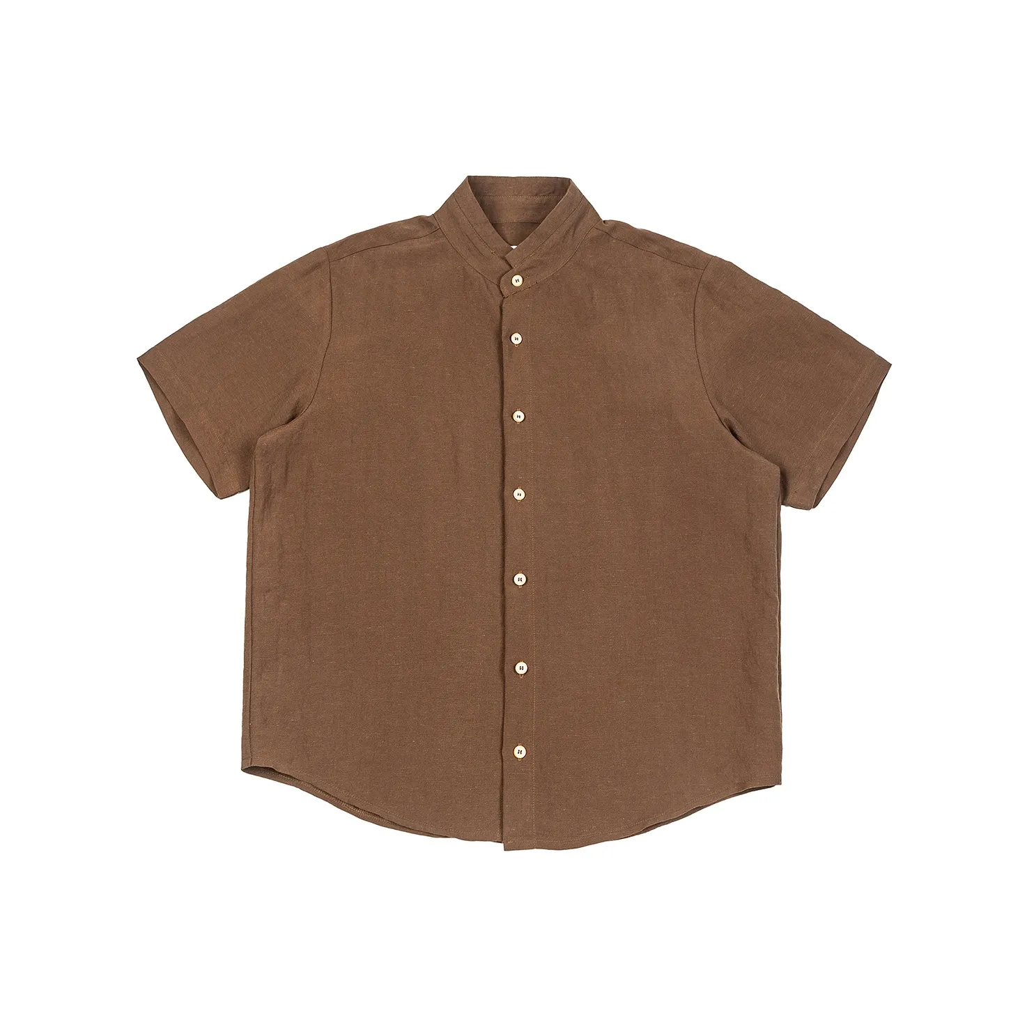 UNDOMAZE Летняя Короткая Рубашка с Короткими Рукавами Тонкая Свободного Кроя Мужская