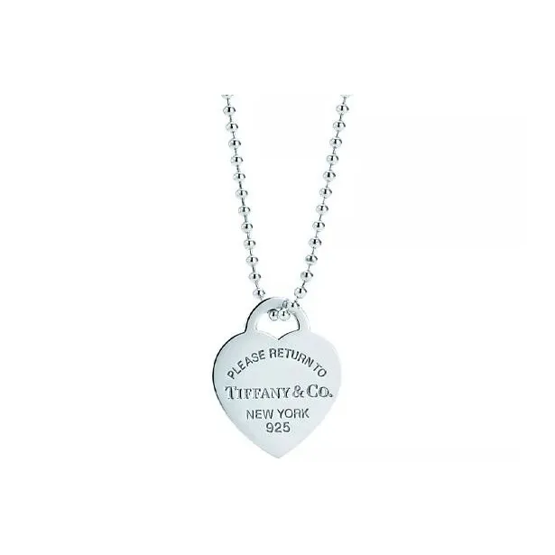 TIFFANY CO. Серебряные ожерелья Women's Silver