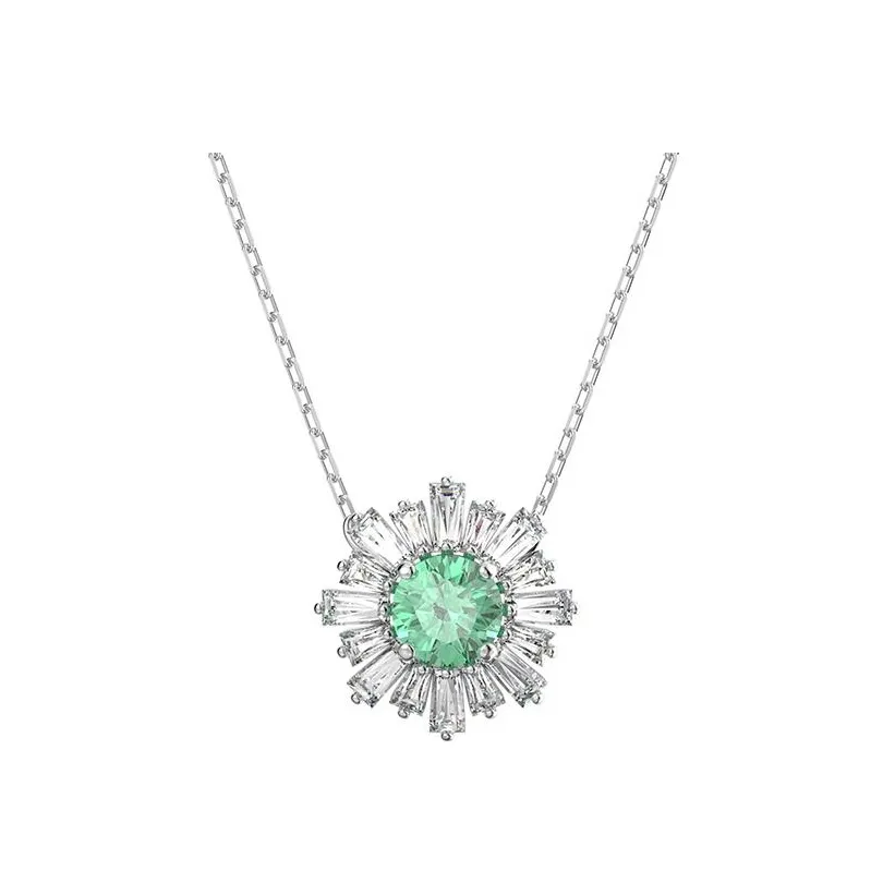Swarovski Idyllia Rhodium-Plated Necklaces Women's