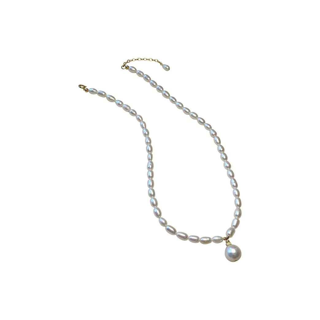 NOME SHIJIA Жемчужные ожерелья Женские