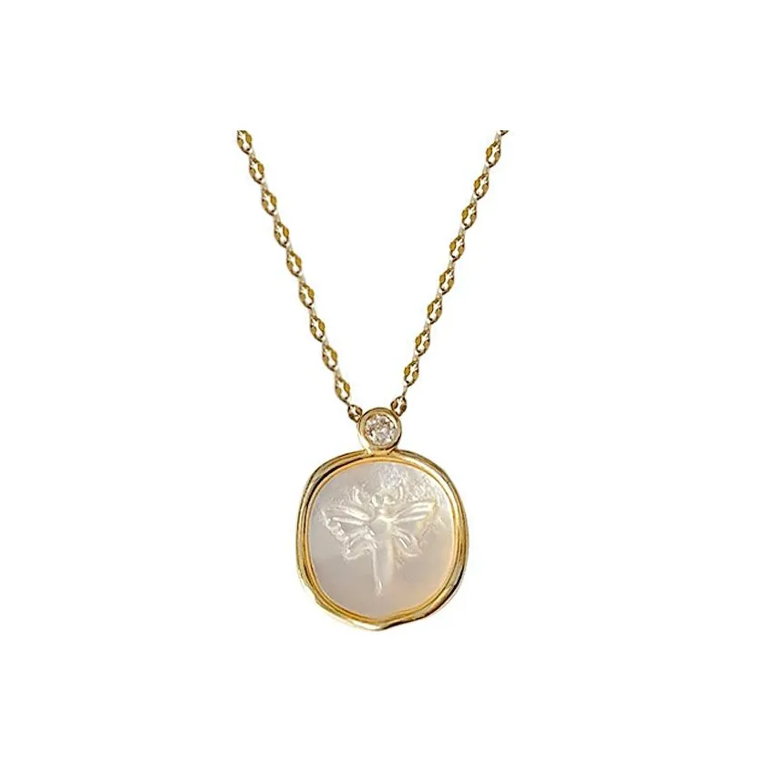 Vegetarian Mother Of Pearl Necklaces Women's